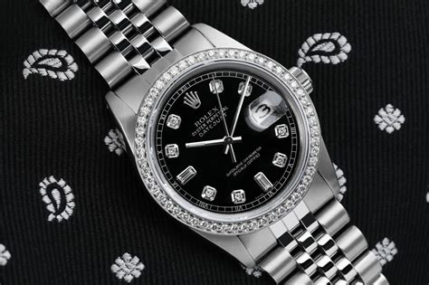 comprare quadrante rolex datejust|Rolex Datejust 36mm Quadrante Nero con Brillanti Black.